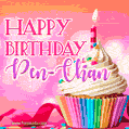 Happy Birthday Pen-Chan - Lovely Animated GIF