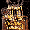 Alles Gute zum Geburtstag Penellope (GIF)