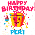 Funny Happy Birthday Peri GIF