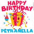 Funny Happy Birthday Petranella GIF