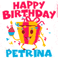 Funny Happy Birthday Petrina GIF