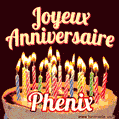 Joyeux anniversaire Phenix GIF