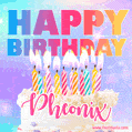 Funny Happy Birthday Pheonix GIF