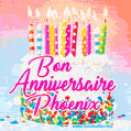 Joyeux anniversaire, Phoenix! - GIF Animé