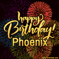 Happy Birthday, Phoenix! Celebrate with joy, colorful fireworks, and unforgettable moments.
