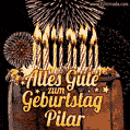 Alles Gute zum Geburtstag Pilar (GIF)