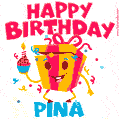 Funny Happy Birthday Pina GIF