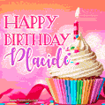 Happy Birthday Placide - Lovely Animated GIF