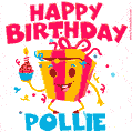 Funny Happy Birthday Pollie GIF