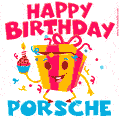 Funny Happy Birthday Porsche GIF