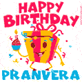 Funny Happy Birthday Pranvera GIF