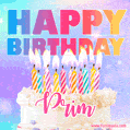 Funny Happy Birthday Prim GIF