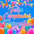 Feliz Cumpleaños Princeston (GIF)