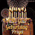 Alles Gute zum Geburtstag Priya (GIF)