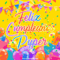 Feliz Cumpleaños Pyper (GIF)