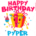 Funny Happy Birthday Pyper GIF