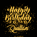 Happy Birthday Card for Quillan - Download GIF and Send for Free