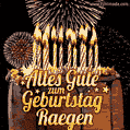 Alles Gute zum Geburtstag Raegen (GIF)