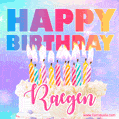 Funny Happy Birthday Raegen GIF