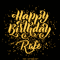 Happy Birthday Card for Rafe - Download GIF and Send for Free