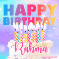 Funny Happy Birthday Rahma GIF