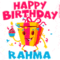 Funny Happy Birthday Rahma GIF