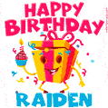 Funny Happy Birthday Raiden GIF