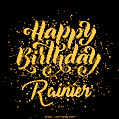 Happy Birthday Card for Rainier - Download GIF and Send for Free