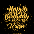 Happy Birthday Card for Rajvir - Download GIF and Send for Free