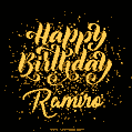 Happy Birthday Card for Ramiro - Download GIF and Send for Free