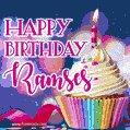 Happy Birthday Ramses - Lovely Animated GIF