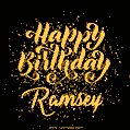 Happy Birthday Card for Ramsey - Download GIF and Send for Free
