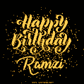 Happy Birthday Card for Ramzi - Download GIF and Send for Free
