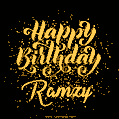 Happy Birthday Card for Ramzy - Download GIF and Send for Free