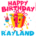 Funny Happy Birthday Rayland GIF