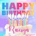 Funny Happy Birthday Raziya GIF