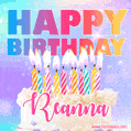 Funny Happy Birthday Reanna GIF