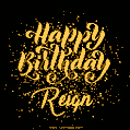 Happy Birthday Card for Reign - Download GIF and Send for Free
