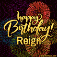 Happy Birthday, Reign! Celebrate with joy, colorful fireworks, and unforgettable moments.