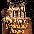 Alles Gute zum Geburtstag Reigna (GIF)