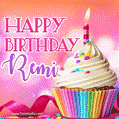 Happy Birthday Remi - Lovely Animated GIF