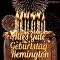 Alles Gute zum Geburtstag Remington (GIF)