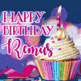 Happy Birthday Remus - Lovely Animated GIF