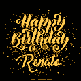 Happy Birthday Card for Renato - Download GIF and Send for Free