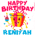 Funny Happy Birthday Reniyah GIF