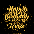 Happy Birthday Card for Renzo - Download GIF and Send for Free