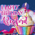 Happy Birthday Rexford - Lovely Animated GIF