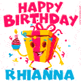 Funny Happy Birthday Rhianna GIF