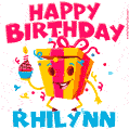 Funny Happy Birthday Rhilynn GIF