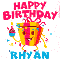 Funny Happy Birthday Rhyan GIF